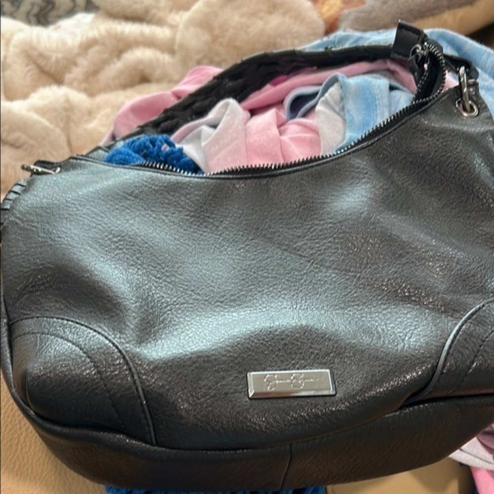 Jessica Simpson Black Hobo Bag